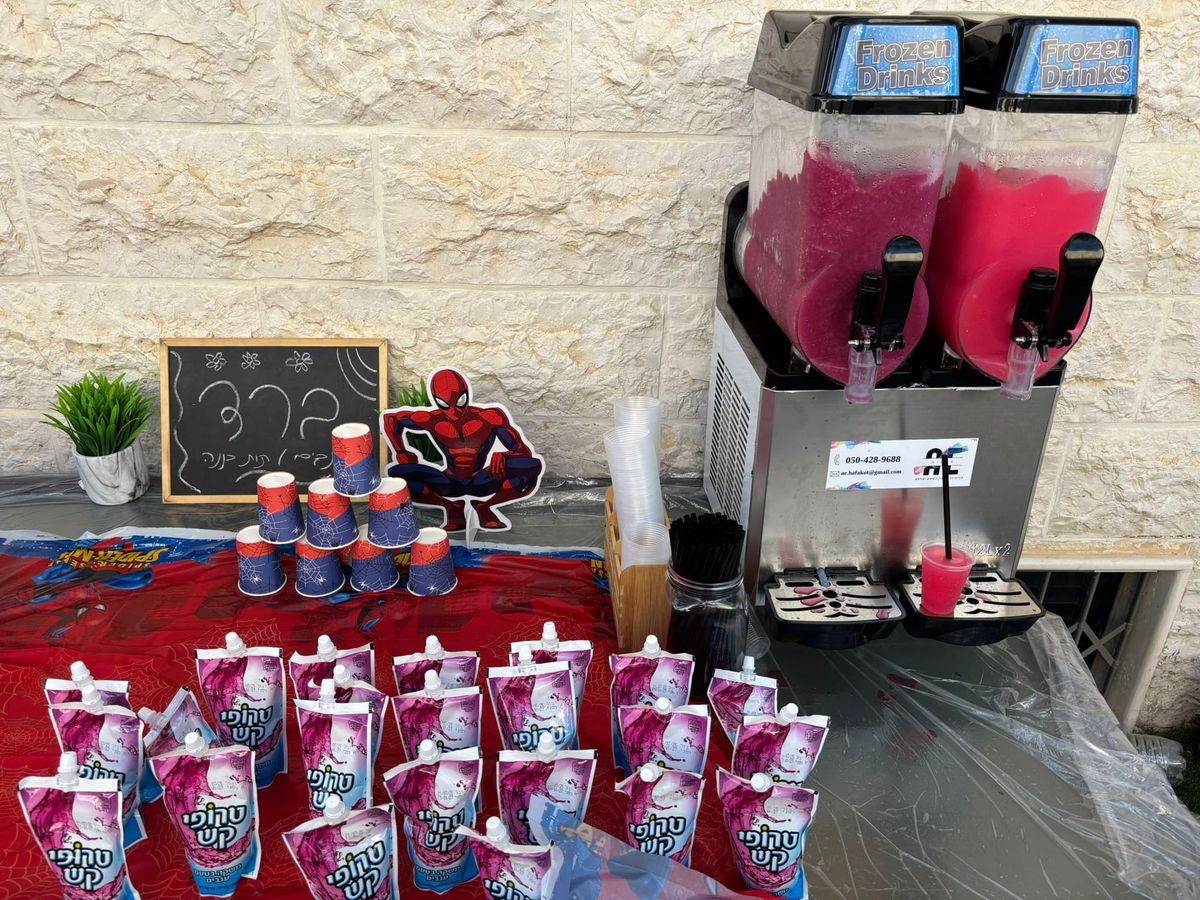 מכונת ברד כפולה 2 ראשים